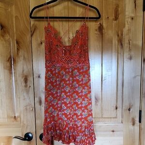 Free People Adela Slip Dress